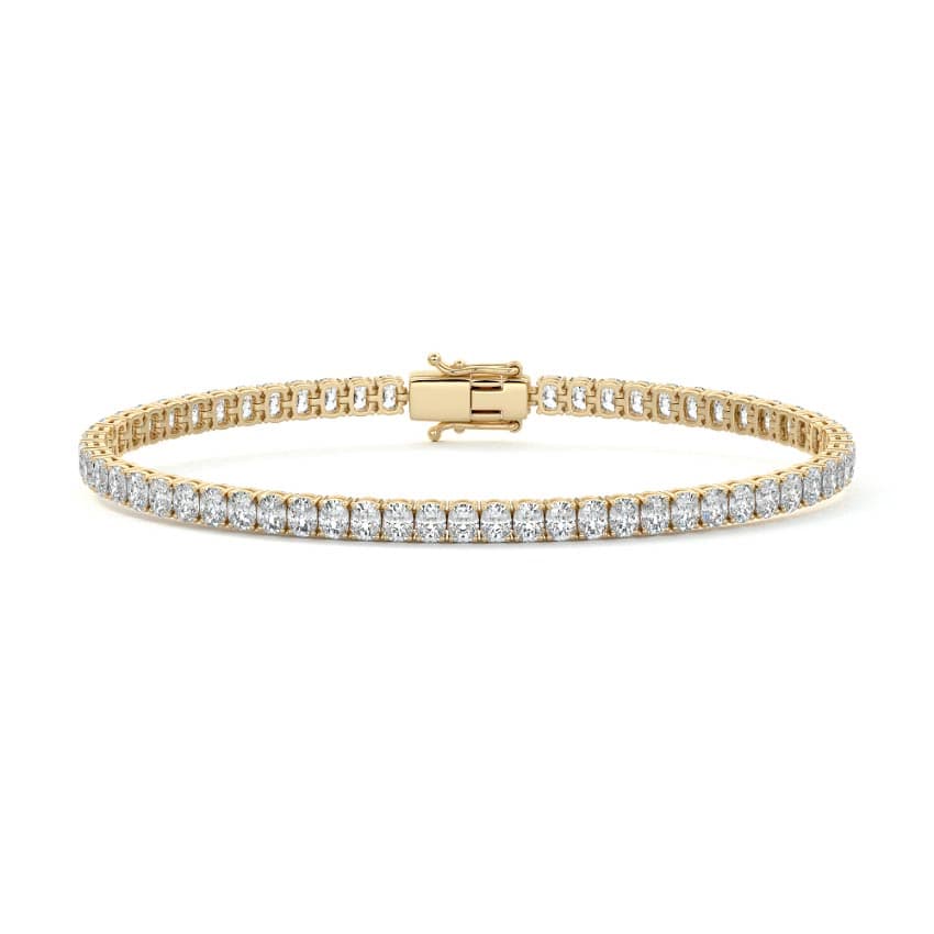 Four Prong Tennis Bracelet Cushion Diamond
