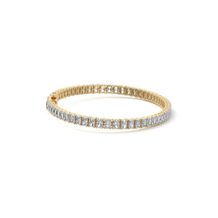 Radiant Diamond with Four Prong Tennis Bracelet