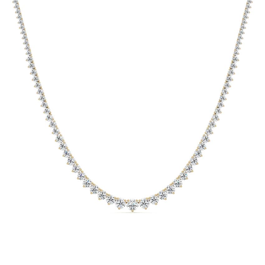 Graduated Riviera Tennis Necklace