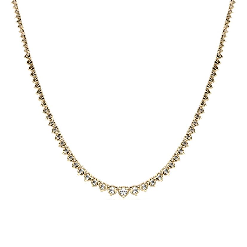 Graduated Riviera Tennis Necklace