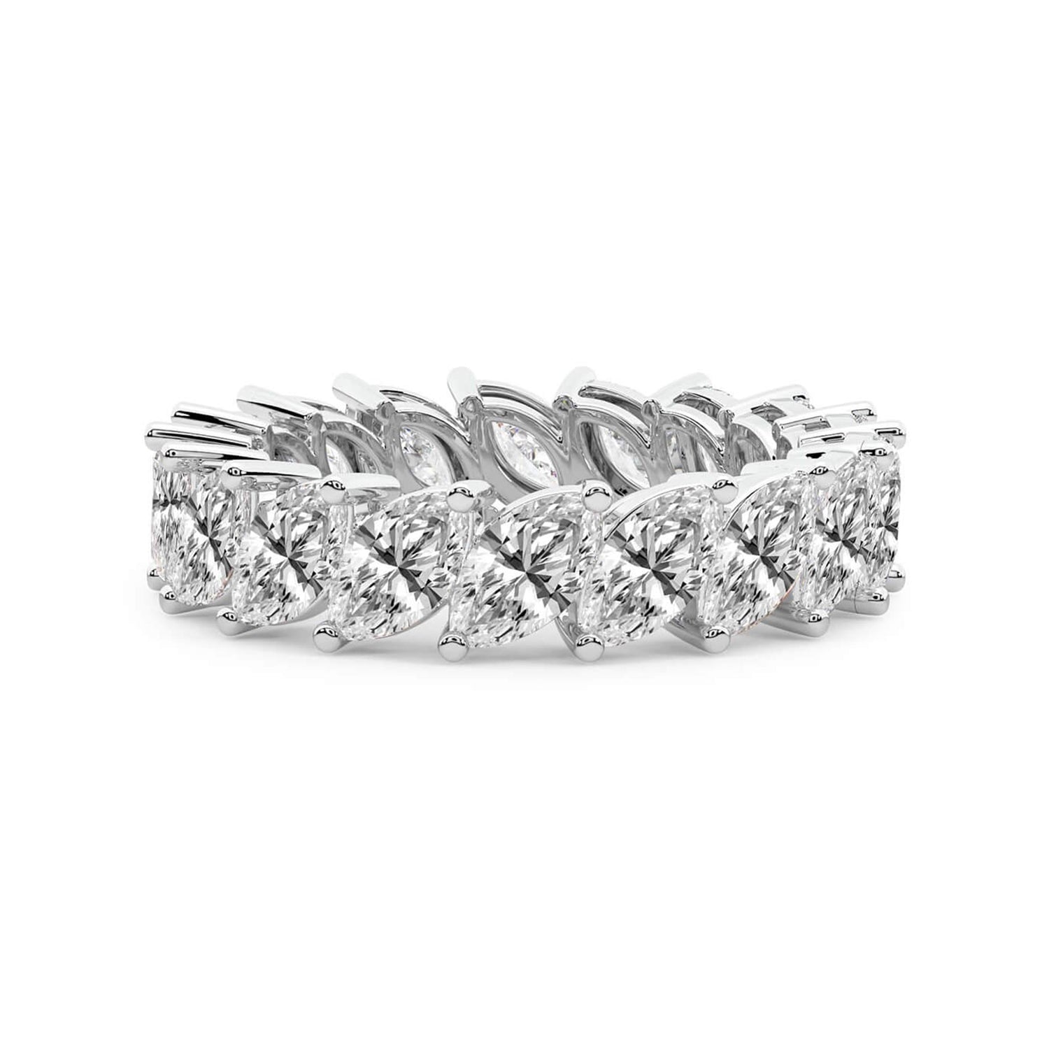 Milani Marquise Lab Diamond Eternity Ring (3 Ct. Tw.)