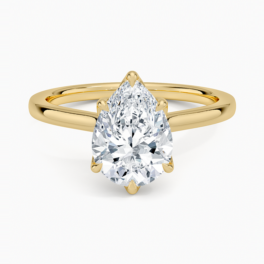 Elodie Cathedral Solitaire Ring