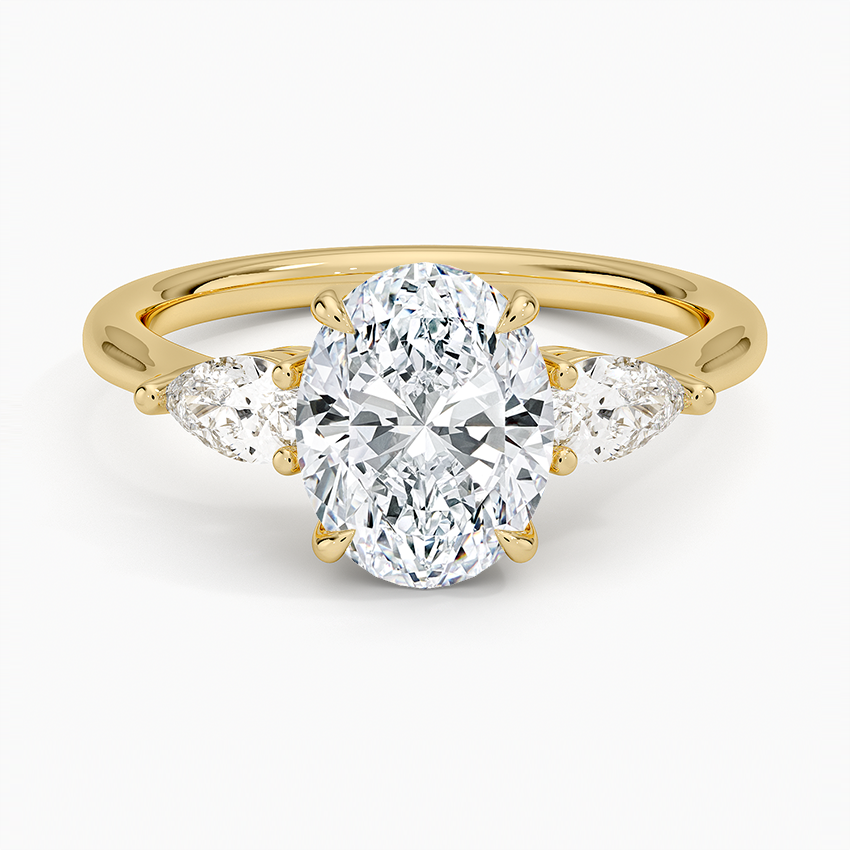Opera Three Stone Diamond Ring
