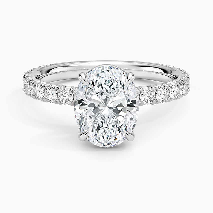 Luxe French Pavé Perfect Fit Diamond Ring