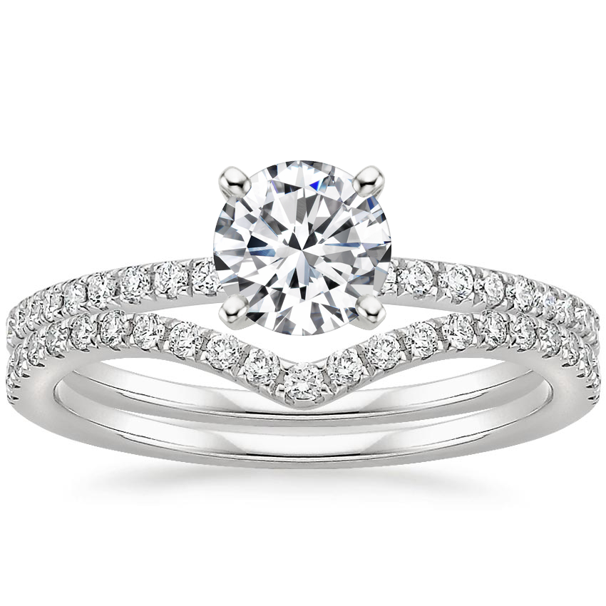 Ballad Diamond Ring with Flair Diamond Ring
