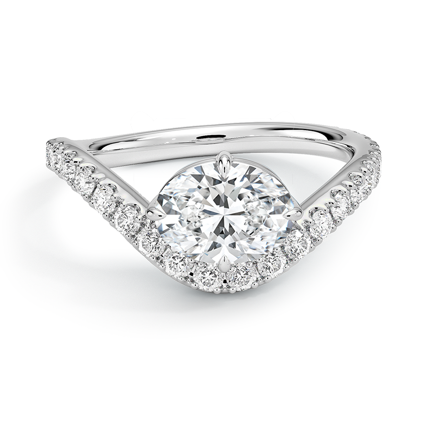 Silhouette Diamond Ring