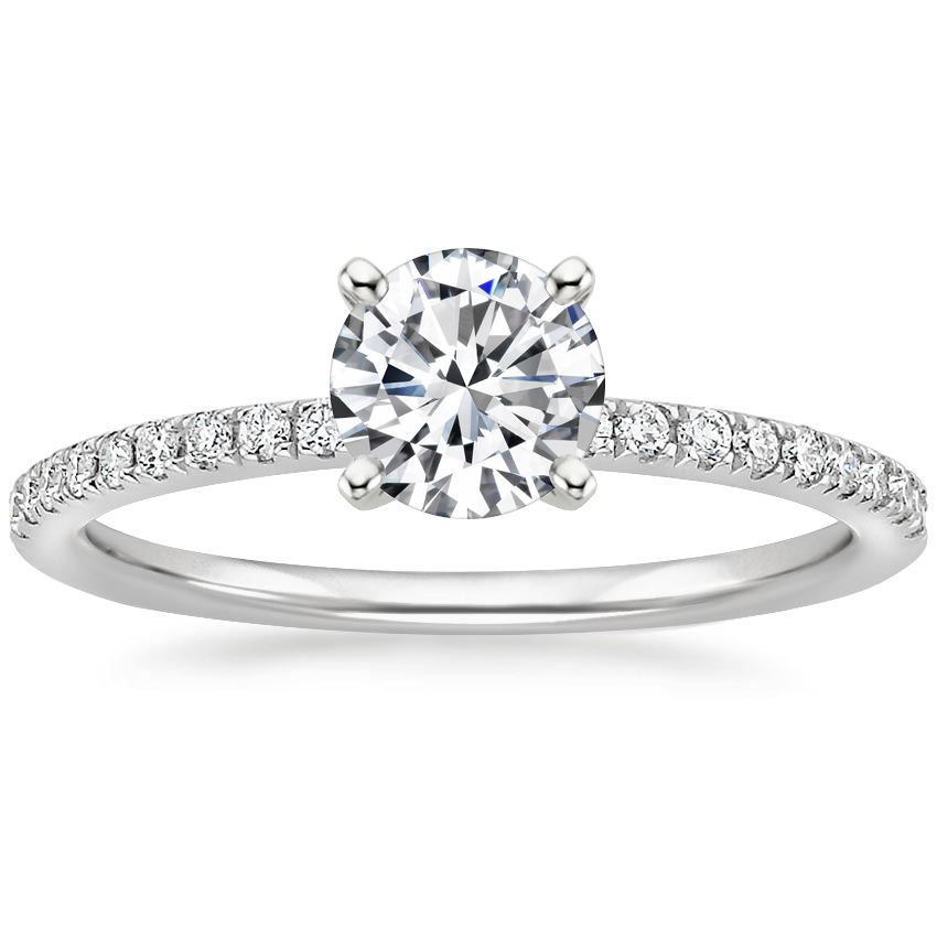 Ballad Diamond Ring with Flair Diamond Ring