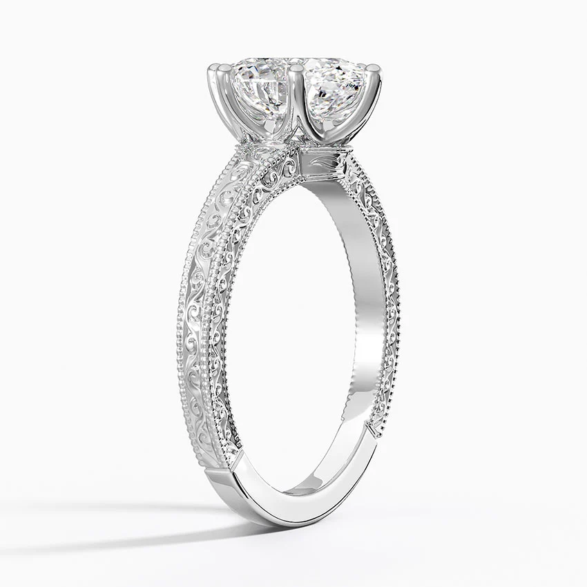 Hudson Engraved Oval Ring