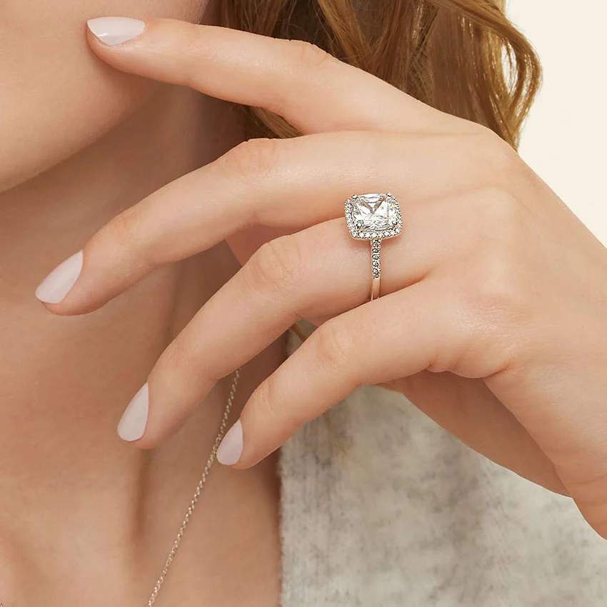 Odessa Halo Diamond Ring