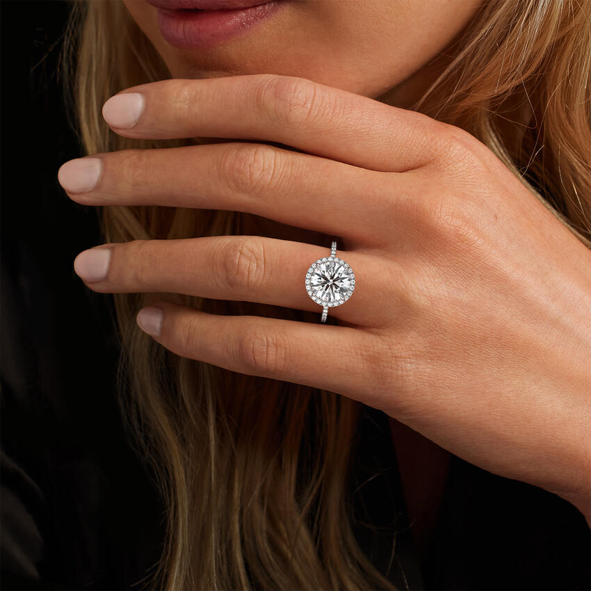 Waverly Halo Diamond Ring