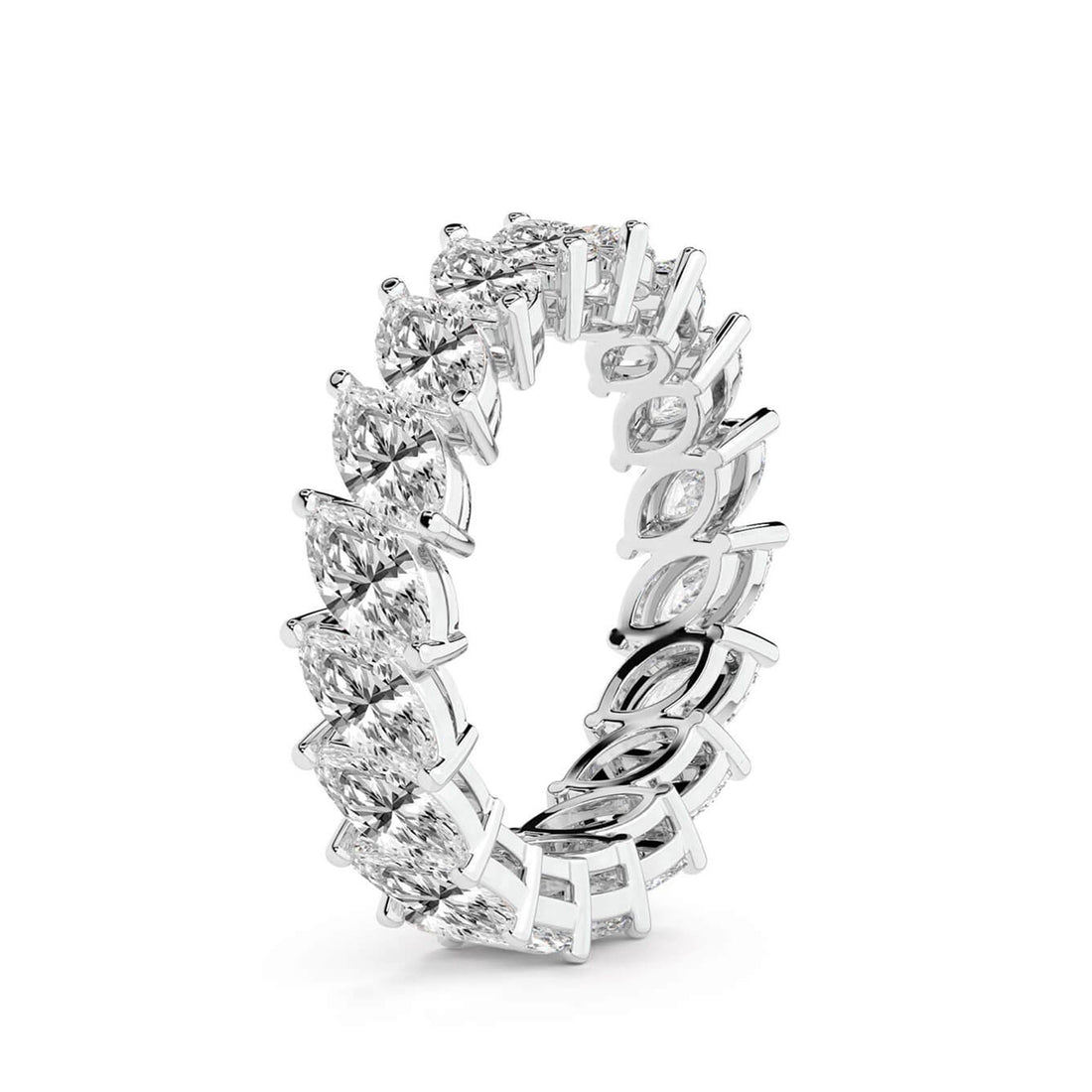 Milani Marquise Lab Diamond Eternity Ring (3 Ct. Tw.)