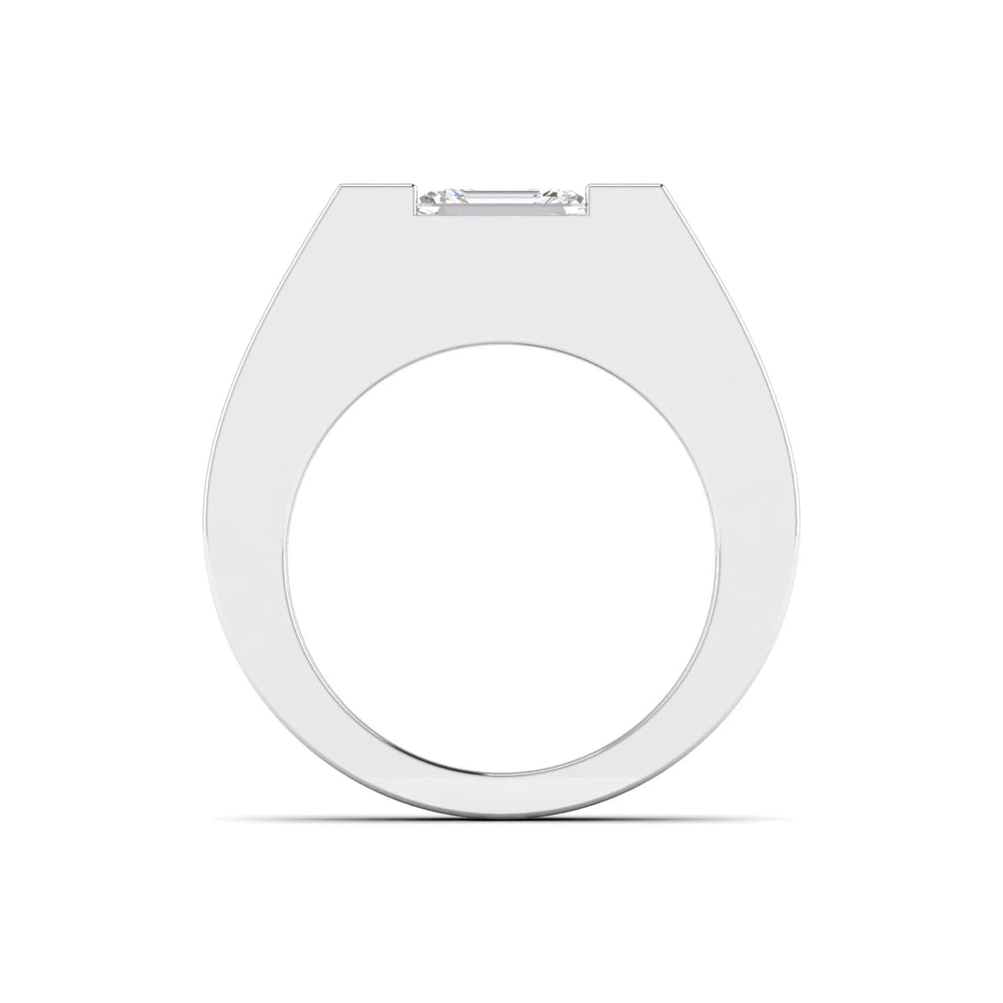 Modern Gold Diamond Ring for Men