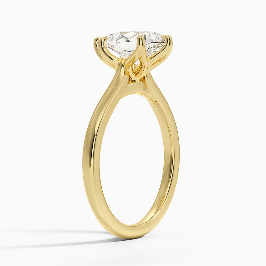 Elodie Cathedral Solitaire Ring