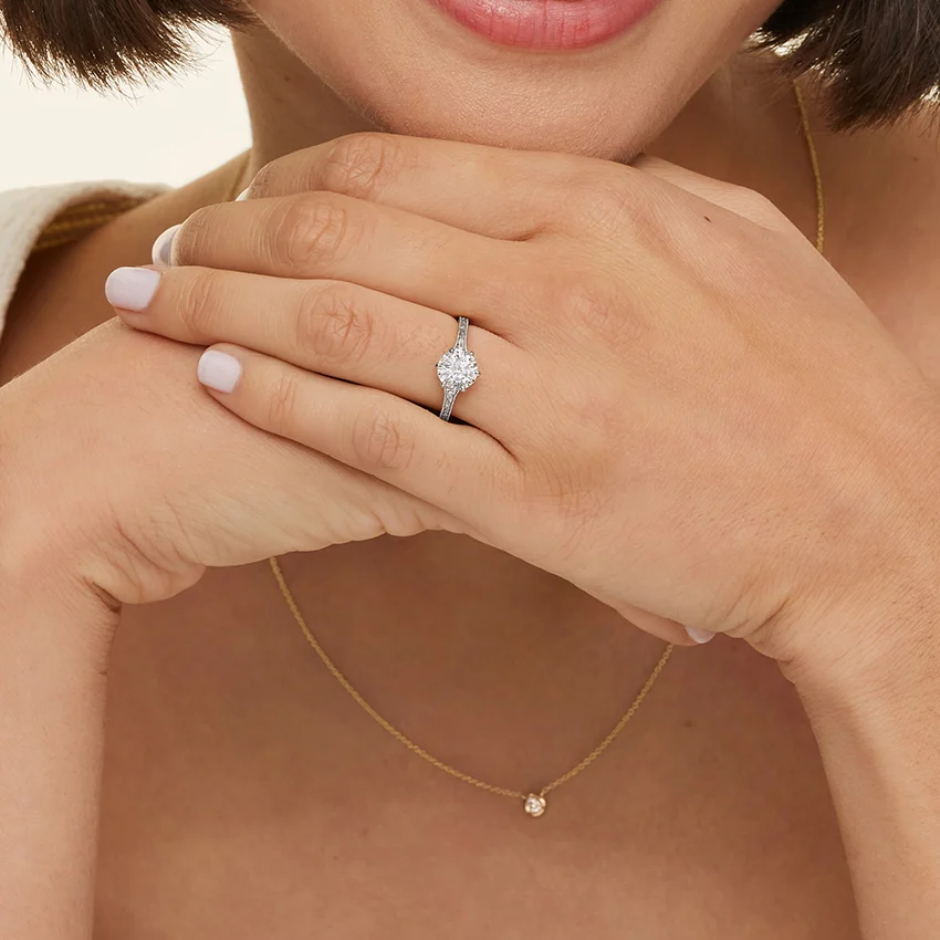 Hudson Engraved Oval Ring