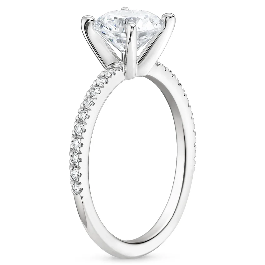 Ballad Diamond Ring with Flair Diamond Ring