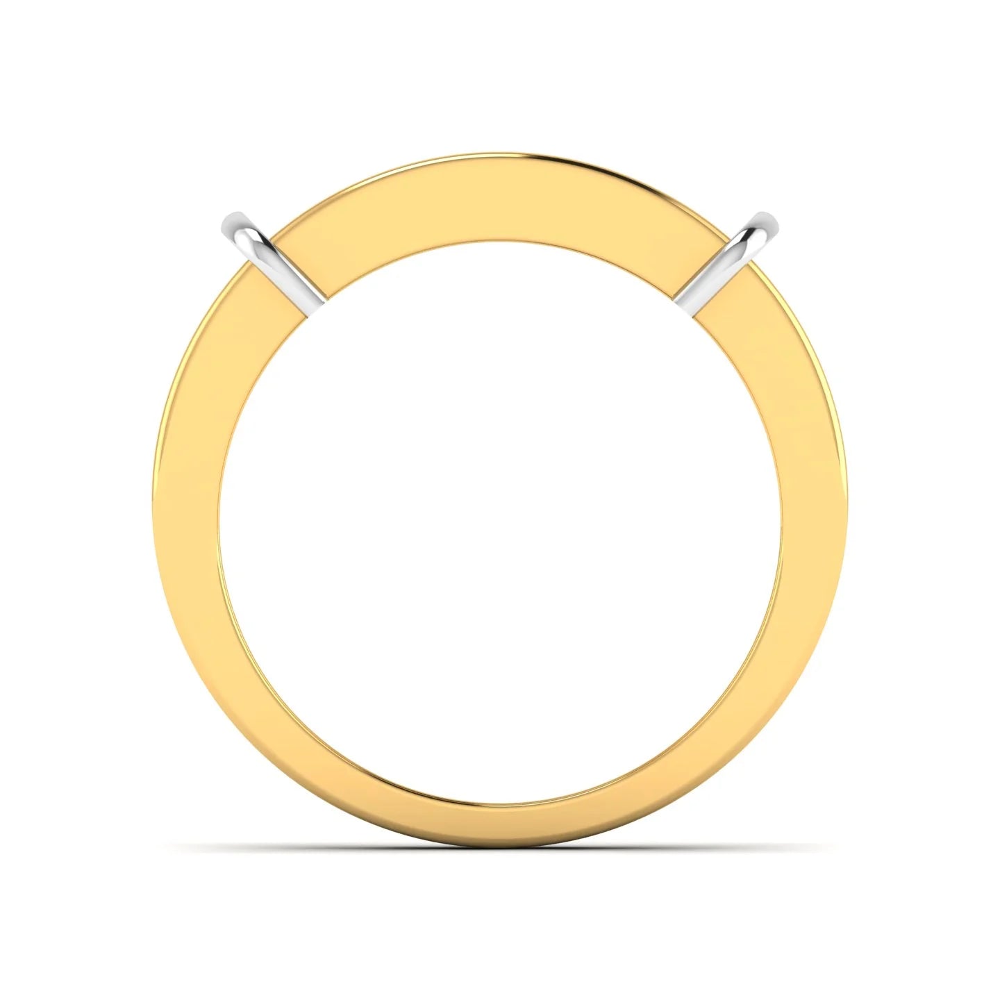 Men's Three-Stone Diamond Band