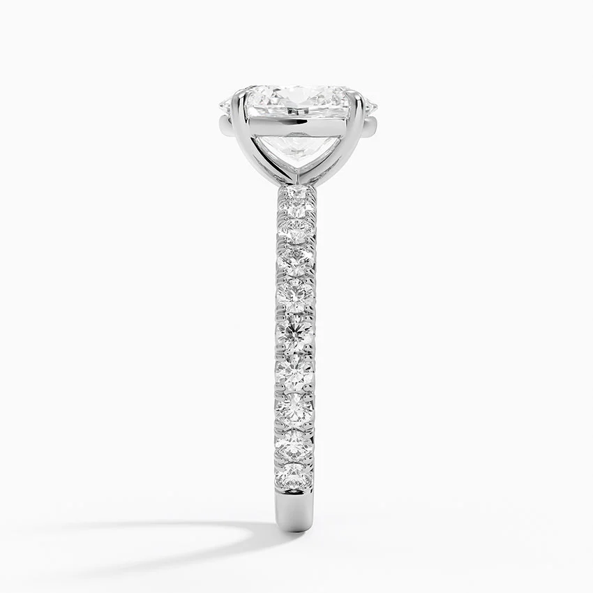 Luxe French Pavé Perfect Fit Diamond Ring