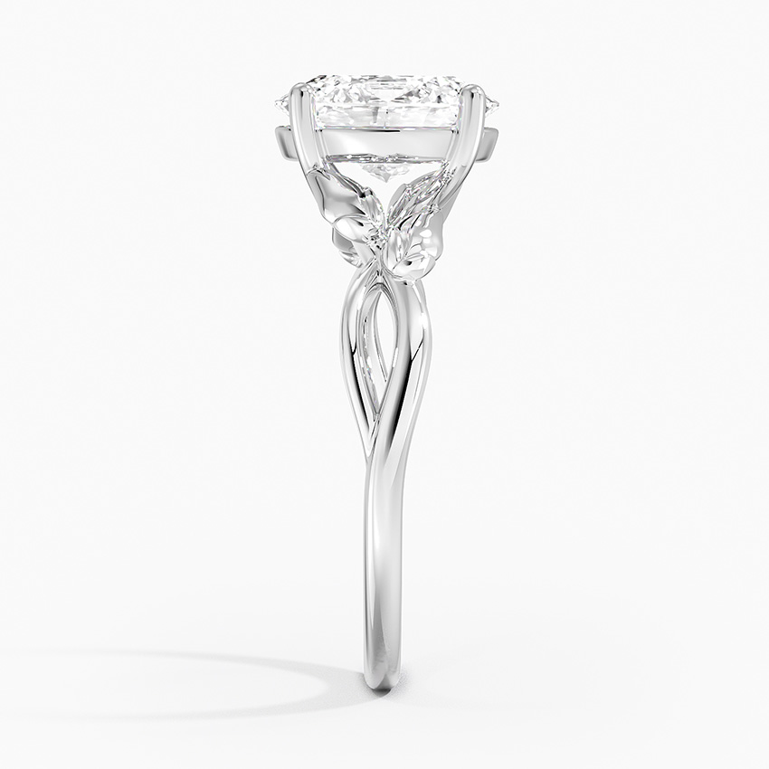 Budding Willow Solitaire Ring