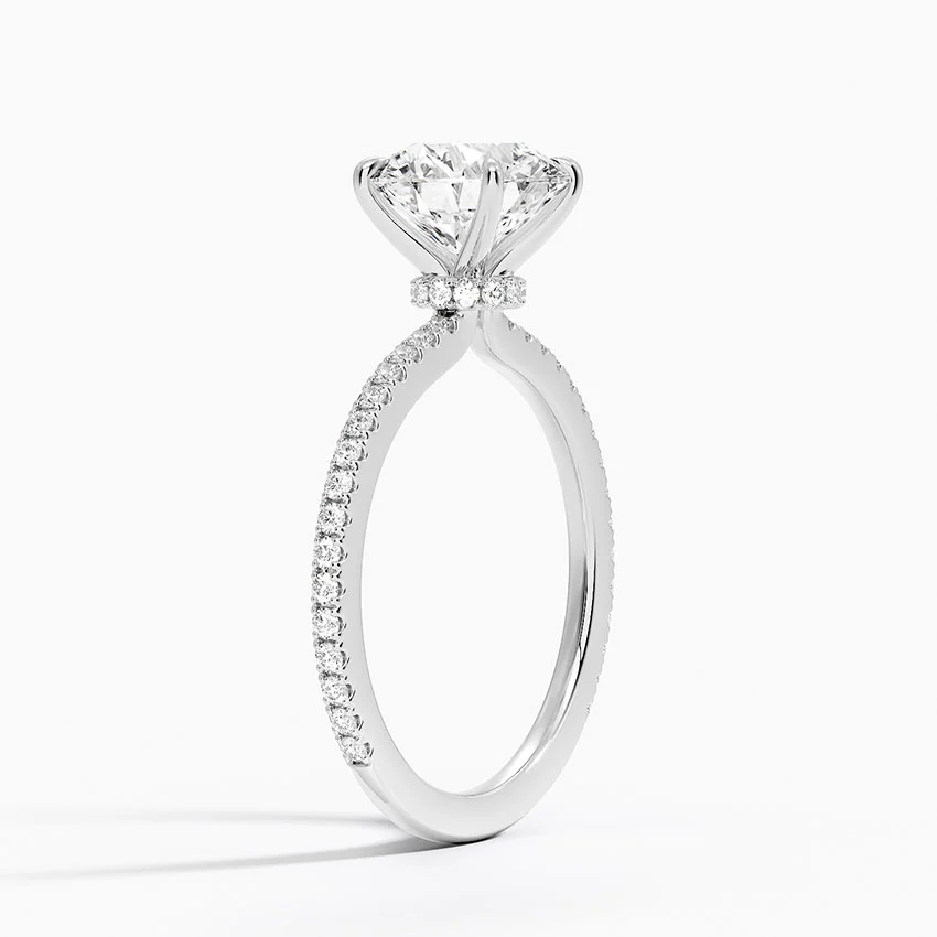 Demi Three-Quarter Coverage Diamond Ring