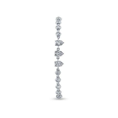 Bezel set diamond Tennis bracelet