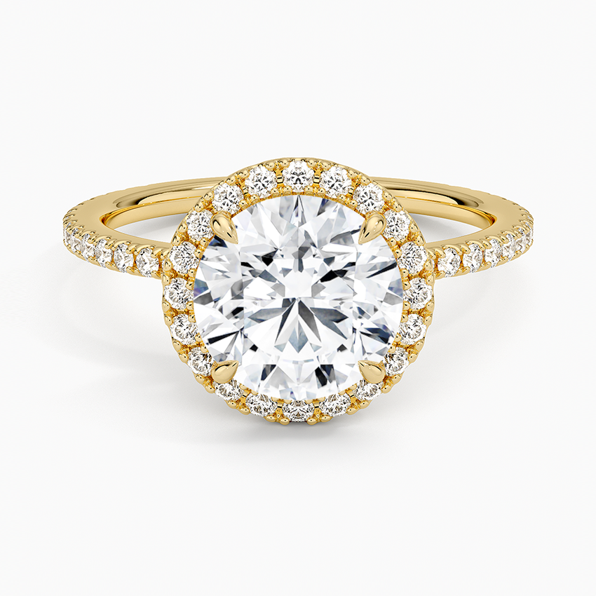 Waverly Halo Diamond Ring