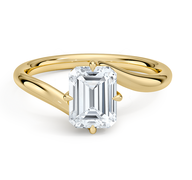 Atelier Emerald Solitaire Ring