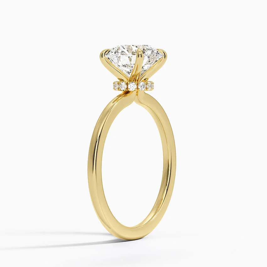 Secret Halo 1.5mm Diamond Ring