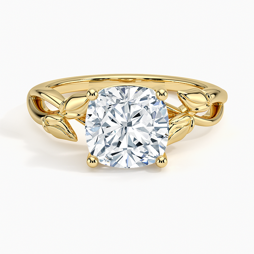 Budding Willow Solitaire Ring