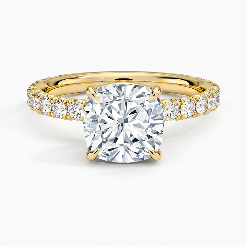 Luxe French Pavé Perfect Fit Diamond Ring