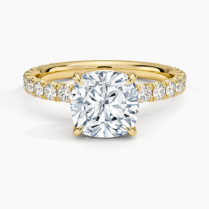 Luxe French Pavé Perfect Fit Diamond Ring