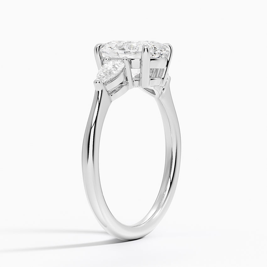 Opera Three Stone Diamond Ring