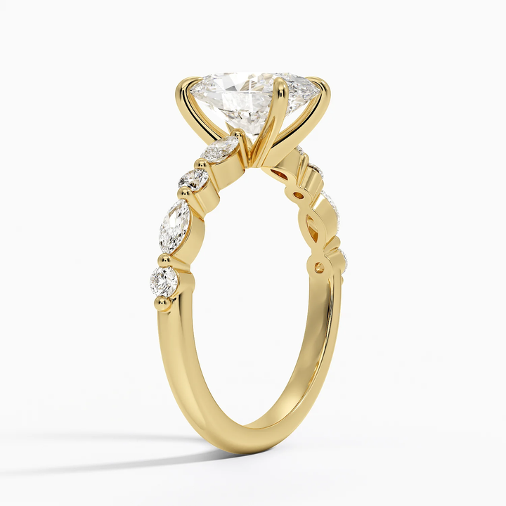 Versailles Half Coverage Diamond Ring