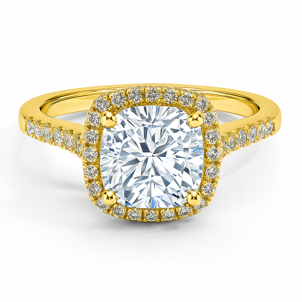 Odessa Halo Diamond Ring