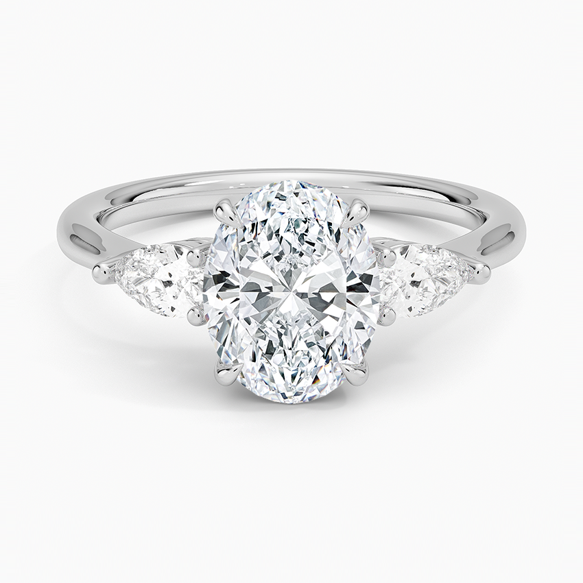 Opera Three Stone Diamond Ring