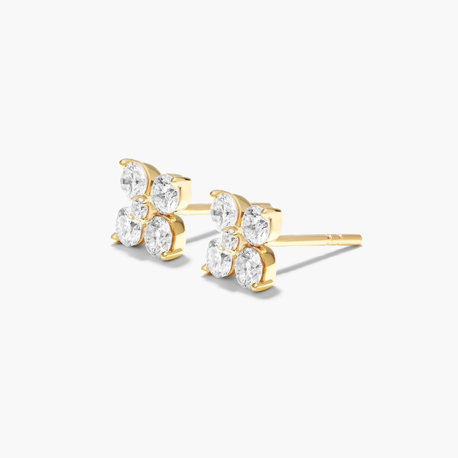 Blossom Lab-Grown Diamond Stud Earrings