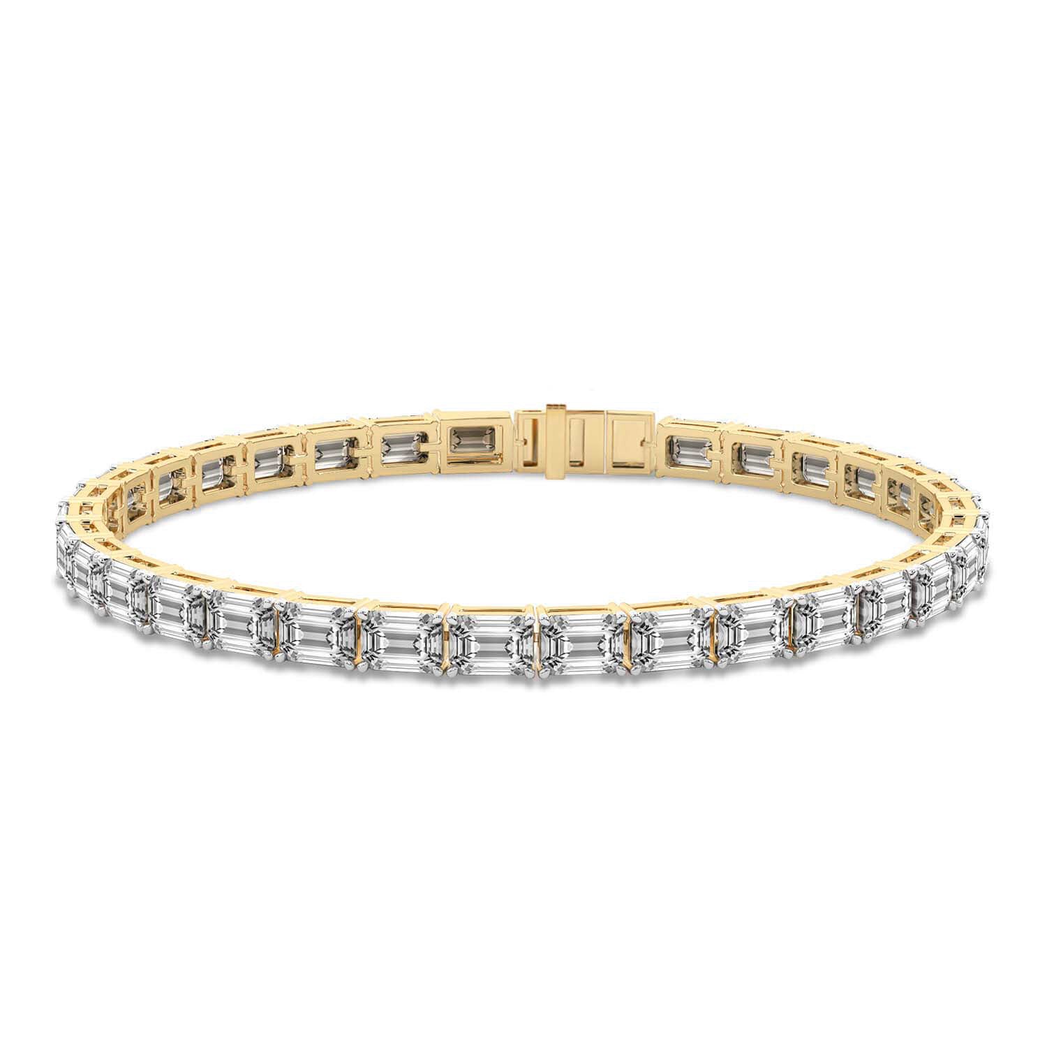 Annette Emerald Lab Diamond Tennis Bracelet (4 Ct. Tw.)