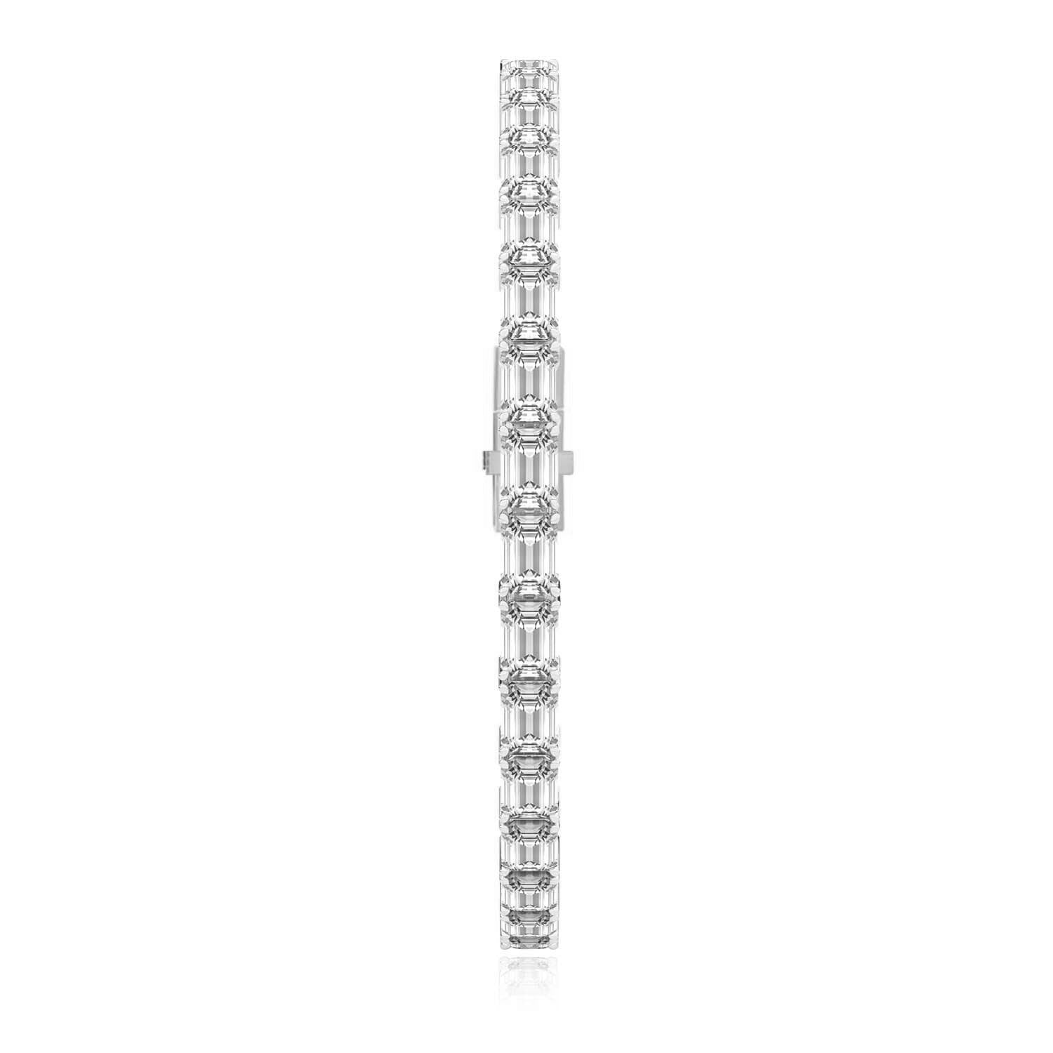 Annette Emerald Lab Diamond Tennis Bracelet (4 Ct. Tw.)