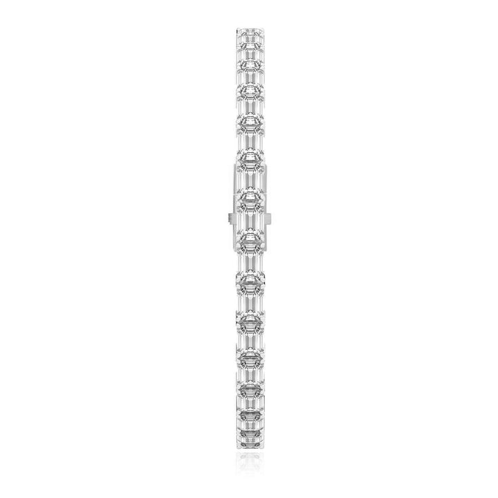 Annette Emerald Lab Diamond Tennis Bracelet (4 Ct. Tw.)