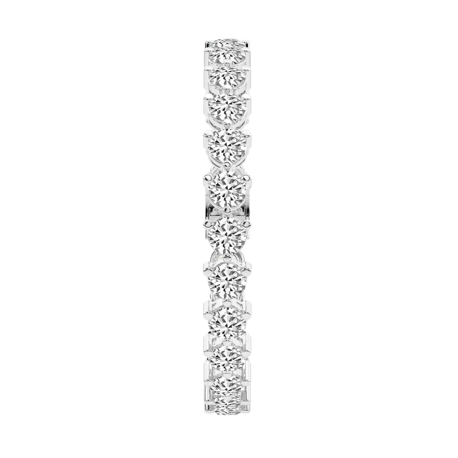 Yellow Gold Anahita Round Lab Diamond Tennis Bracelet
