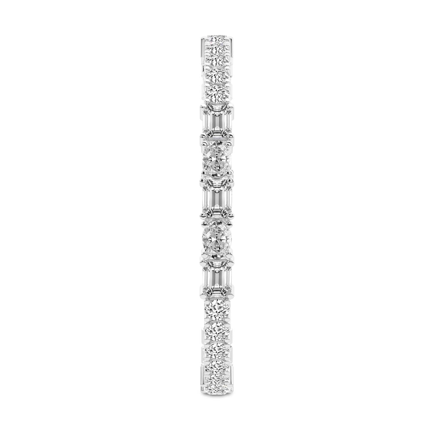 Lois Multi-Shape Lab Diamond Tennis Bracelet