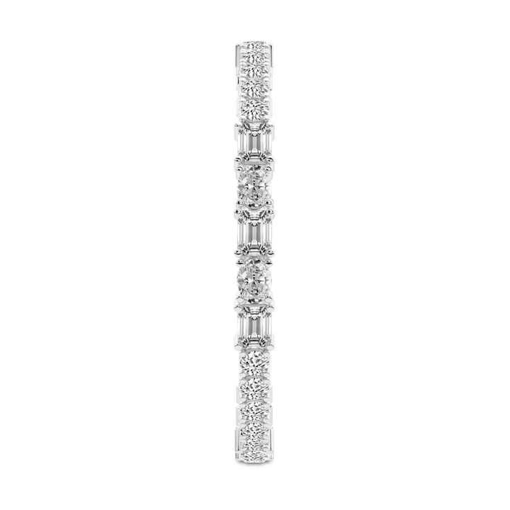 Lois Multi-Shape Lab Diamond Tennis Bracelet