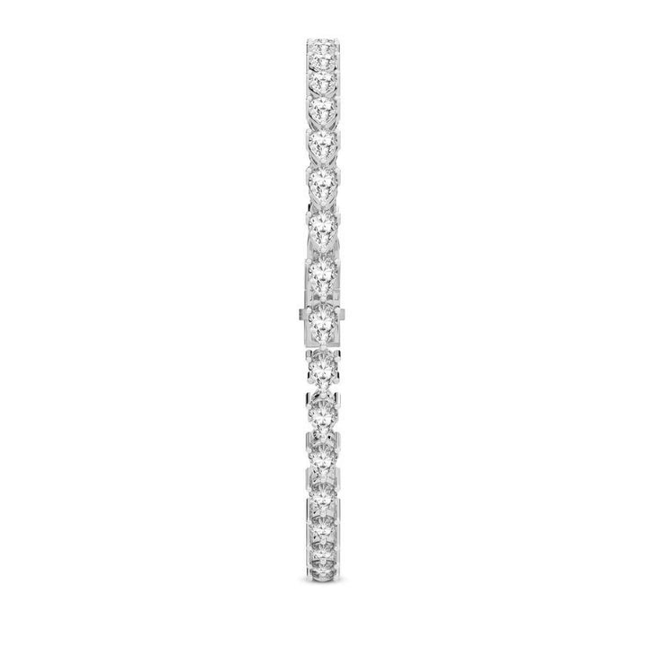 14kt Yellow Gold Serene Pear Lab Diamond Tennis Bracelet (2 Ct. Tw.)