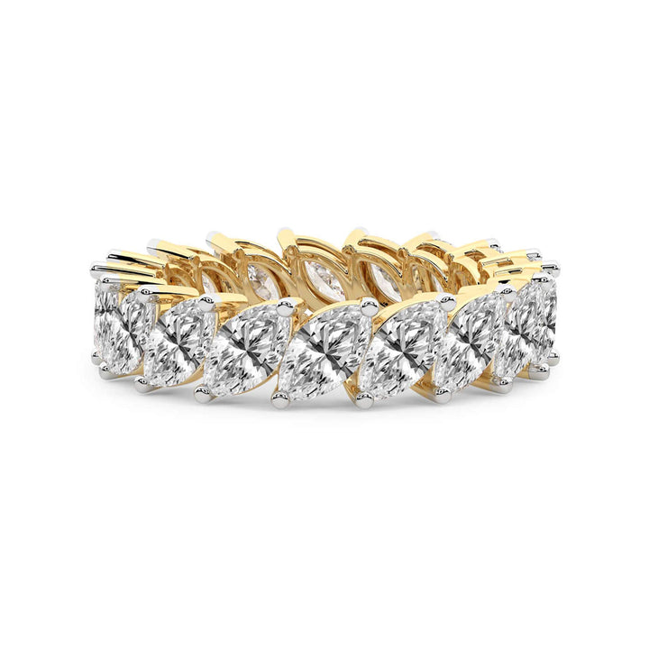 Milani Marquise Lab Diamond Eternity Ring (3 Ct. Tw.)