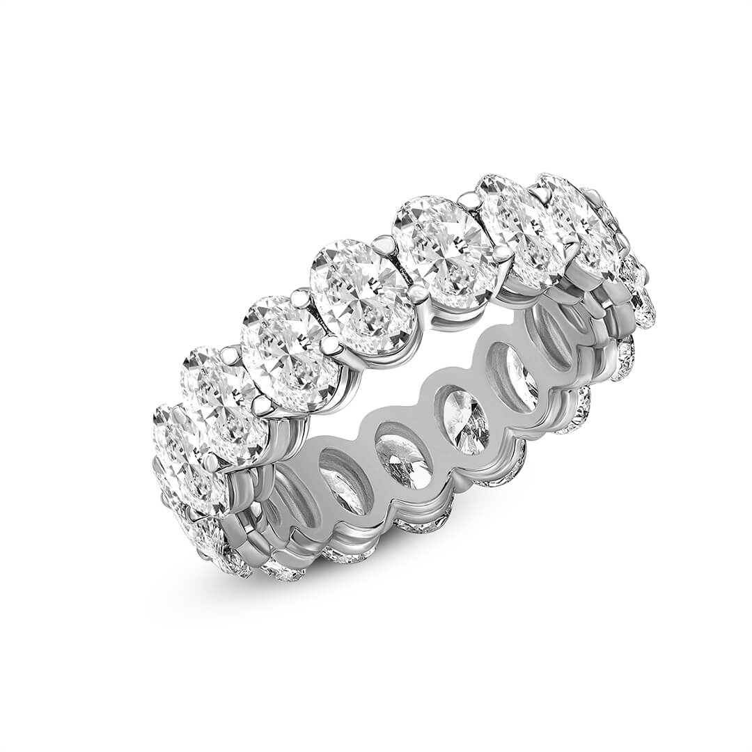 Camila Oval Lab Diamond Eternity Ring (4 Ct. Tw.)