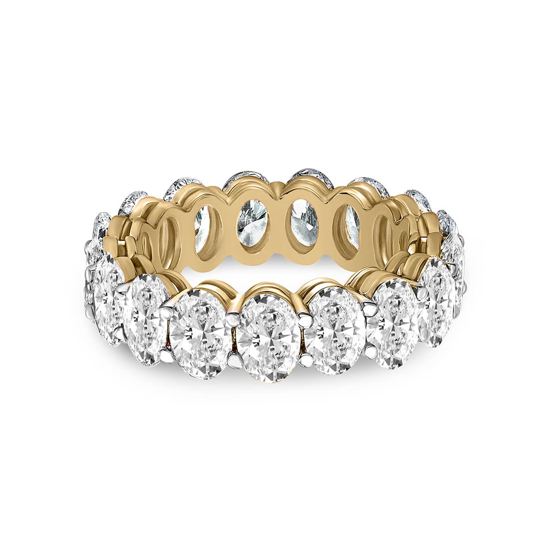 Camila Oval Lab Diamond Eternity Ring (4 Ct. Tw.)