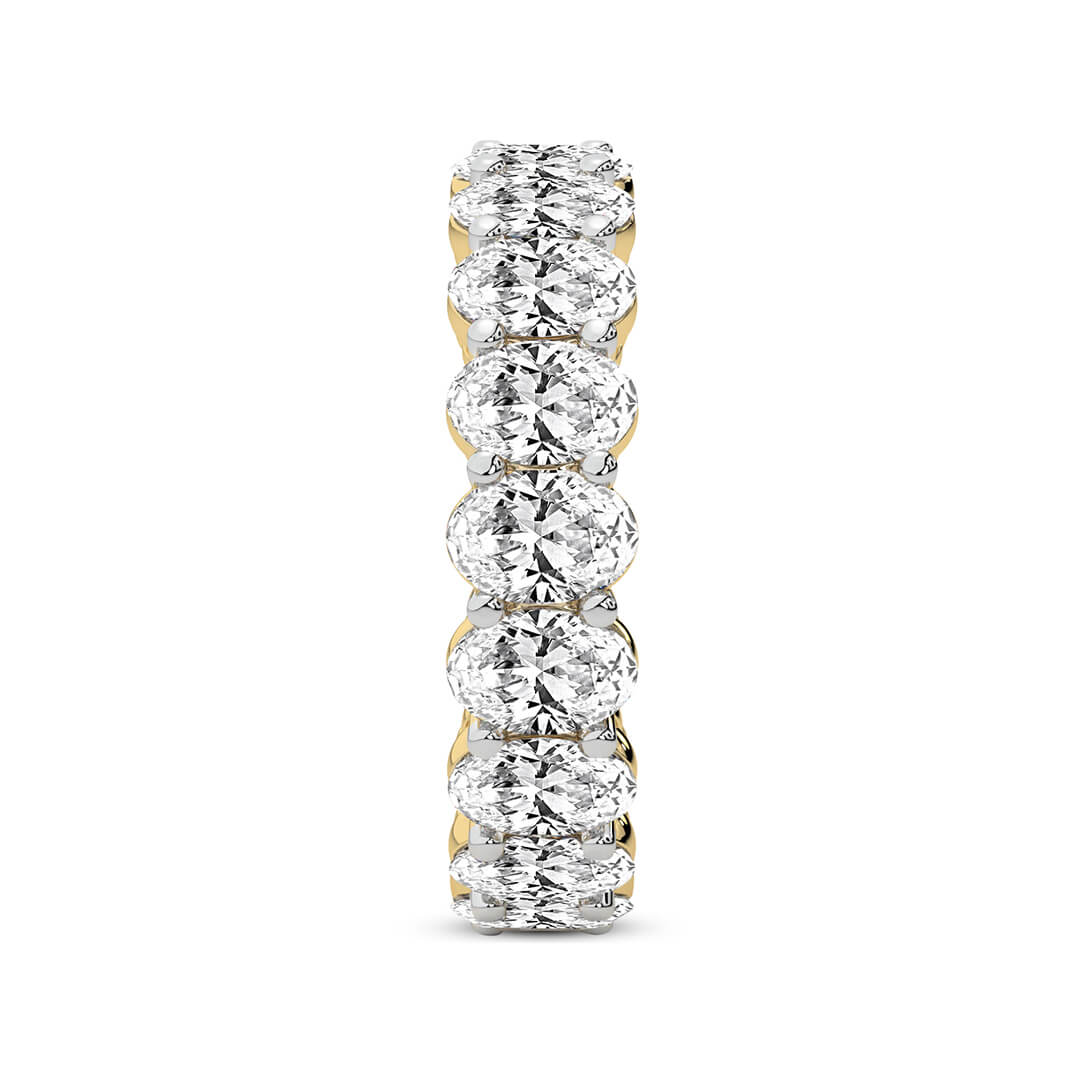 Camila Oval Lab Diamond Eternity Ring (4 Ct. Tw.)