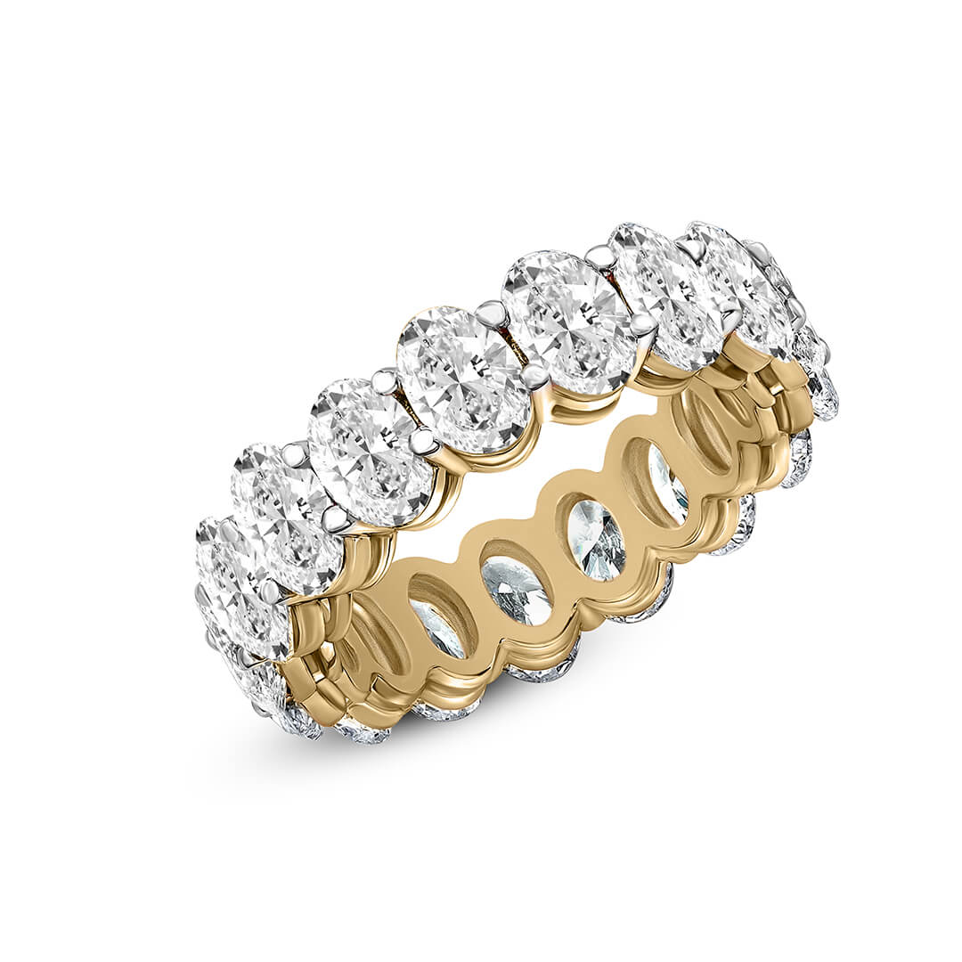Camila Oval Lab Diamond Eternity Ring (4 Ct. Tw.)