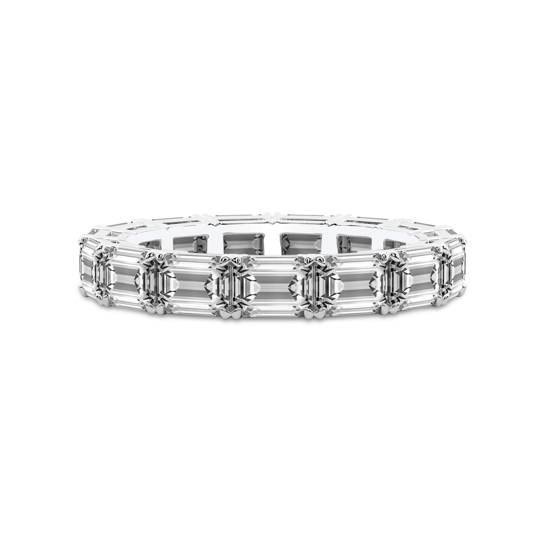 Maven Emerald Lab Diamond Eternity Ring (3 Ct. Tw.)