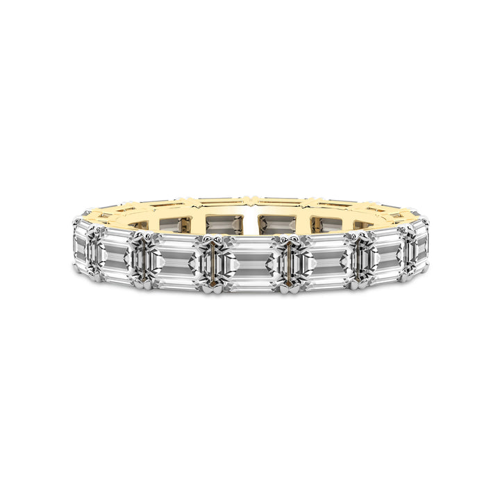Maven Emerald Lab Diamond Eternity Ring (3 Ct. Tw.)