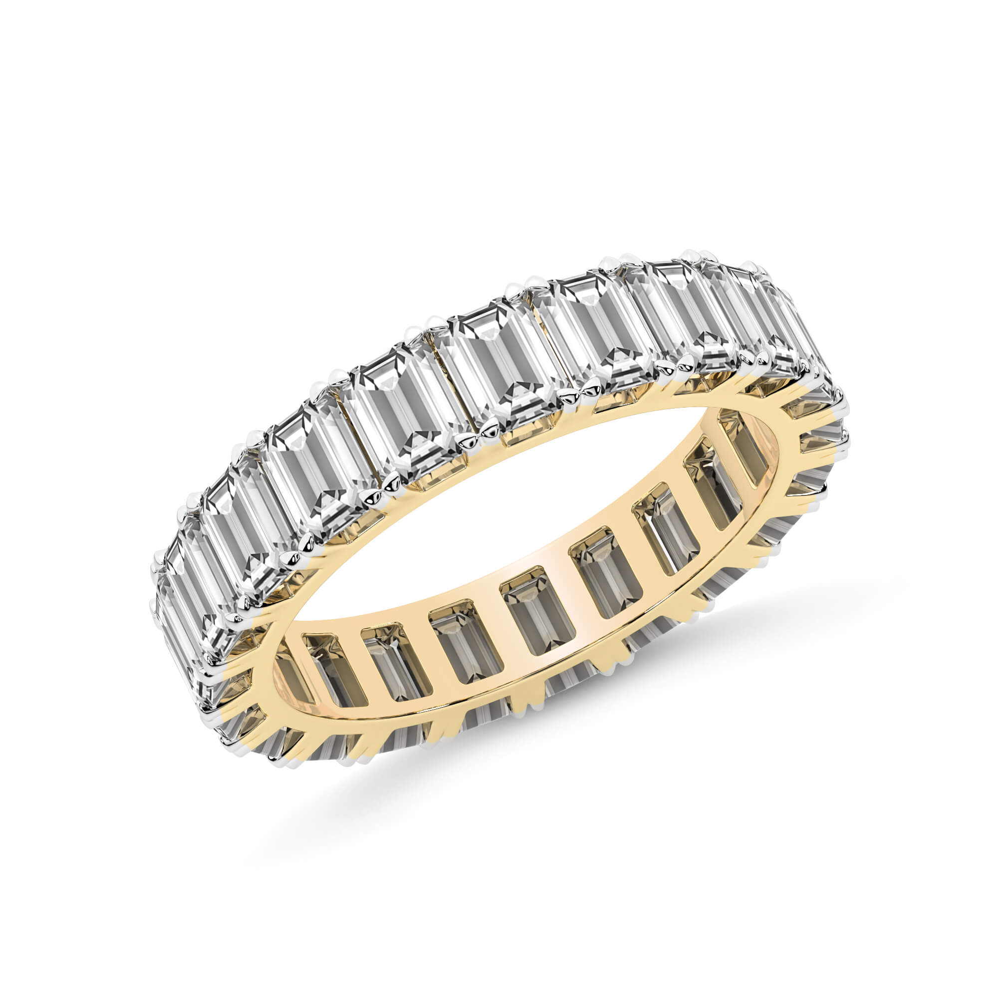 Riley Emerald Lab Diamond Eternity Ring (3 Ct. Tw.)